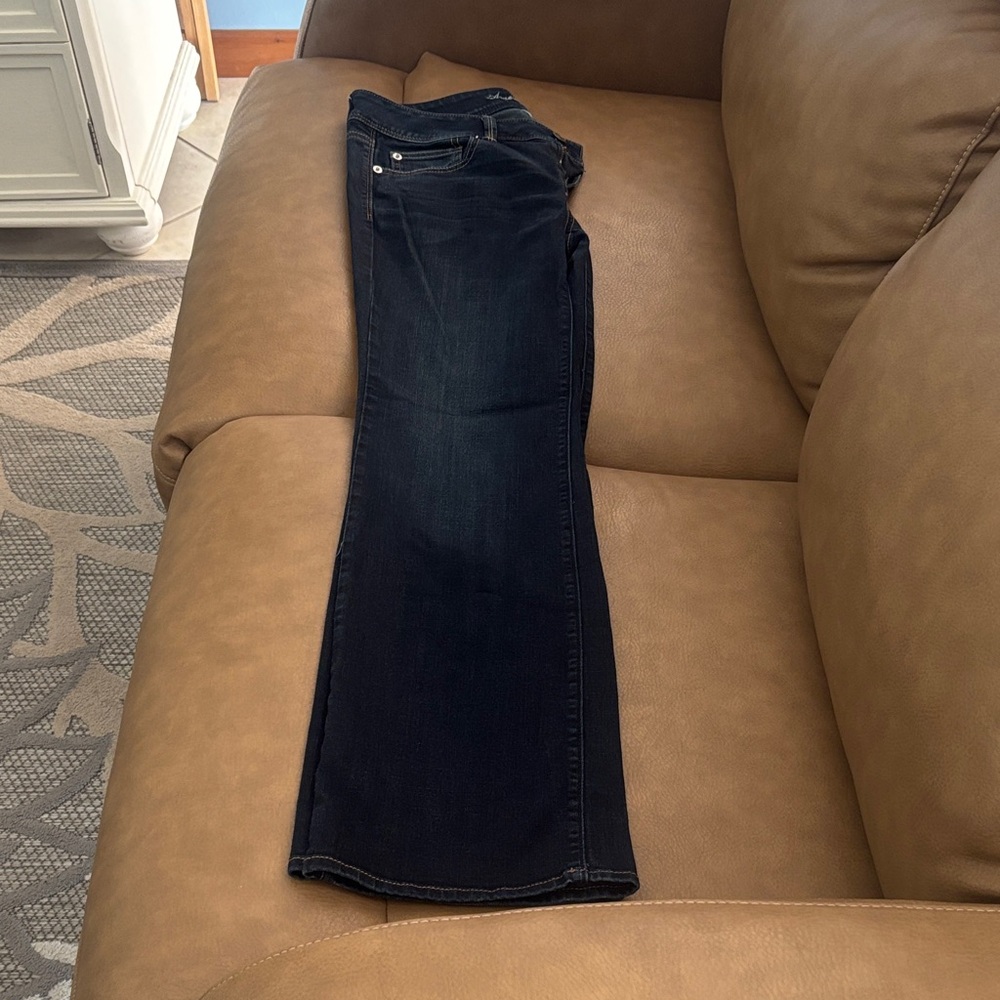 American Eagle Outfitters Midnight Blue slim boot jeans